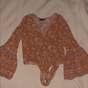 American eagle flare shirt